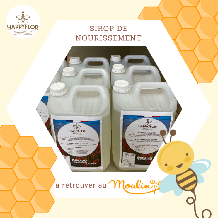 Nourissement pour abeilles - Happyflor